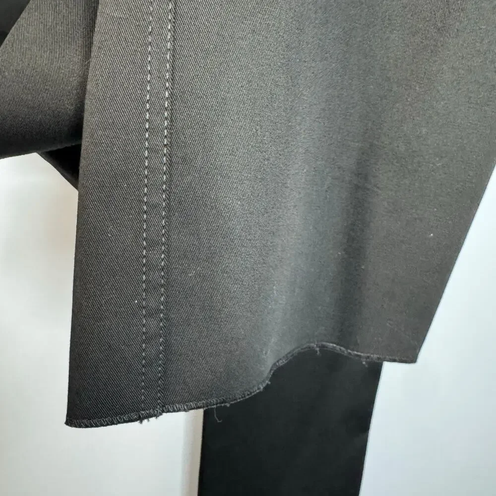 Louis Vuitton Uniform Black Stretch Pant Women's 32 - 2 Luxury Academia READ